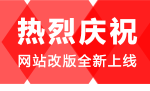 热烈庆祝我公司官方网站全新改版上线